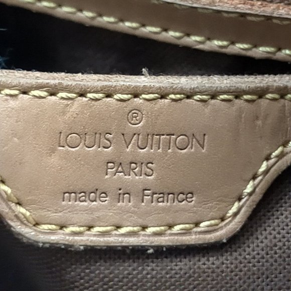 LOUIS VUITTON Montsouris Gm Brown Monogram Coated Canvas Backpack - Picture 10 of 15